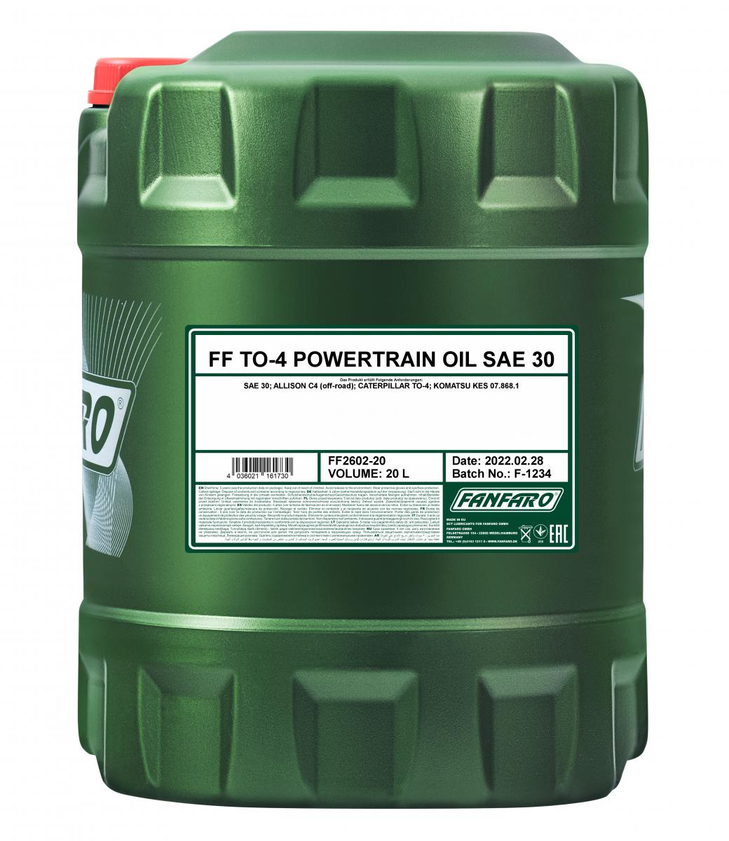 TO-4 POWERTRAIN OIL - SAE 30