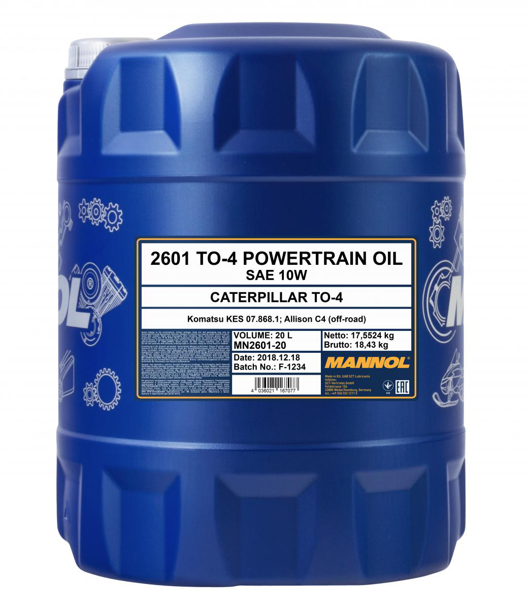 TO-4 Powertrain Oil SAE 10W