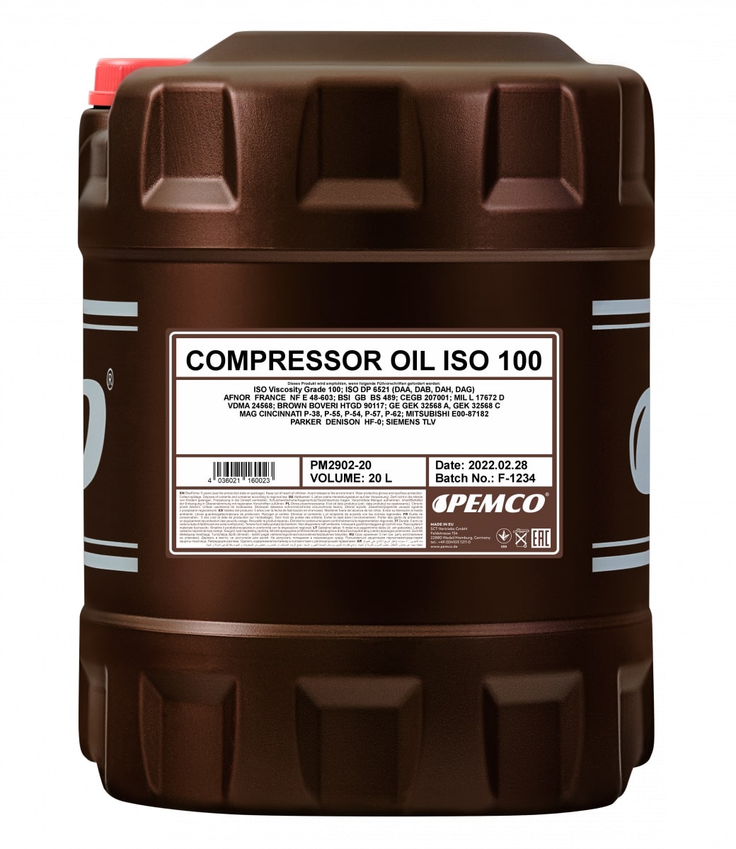 PEMCO Compressor Oil ISO 100