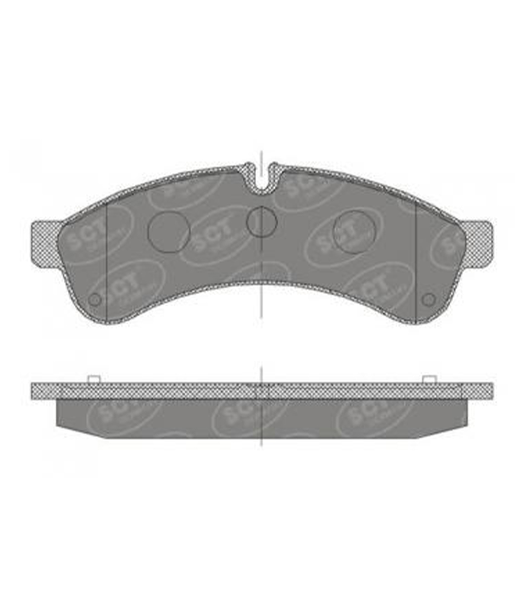  Brake Pad Set, disc brake SP 463 PR 