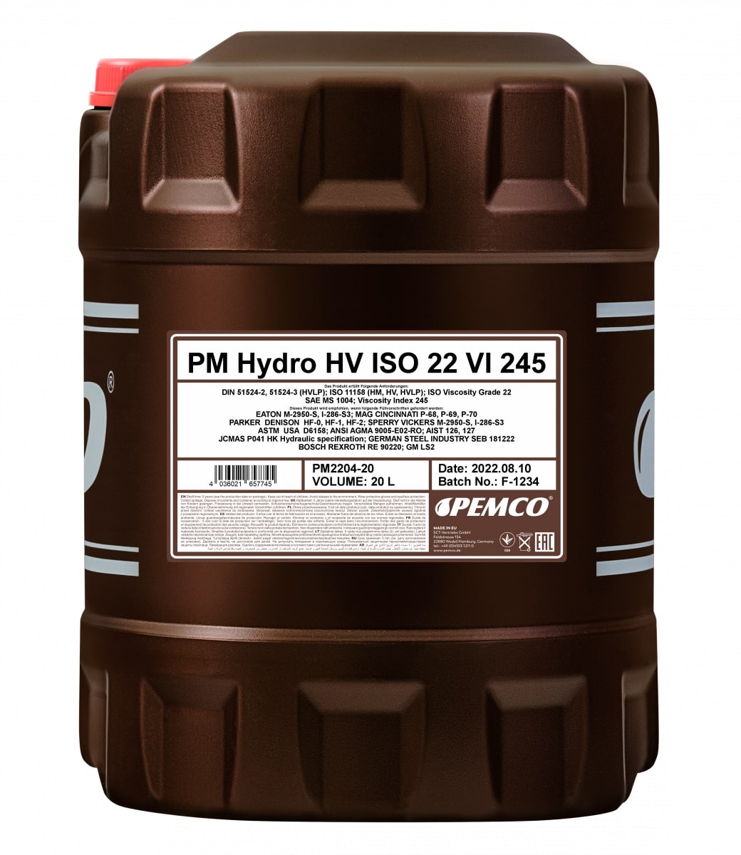  PEMCO Hydro HV ISO 22 VI 245