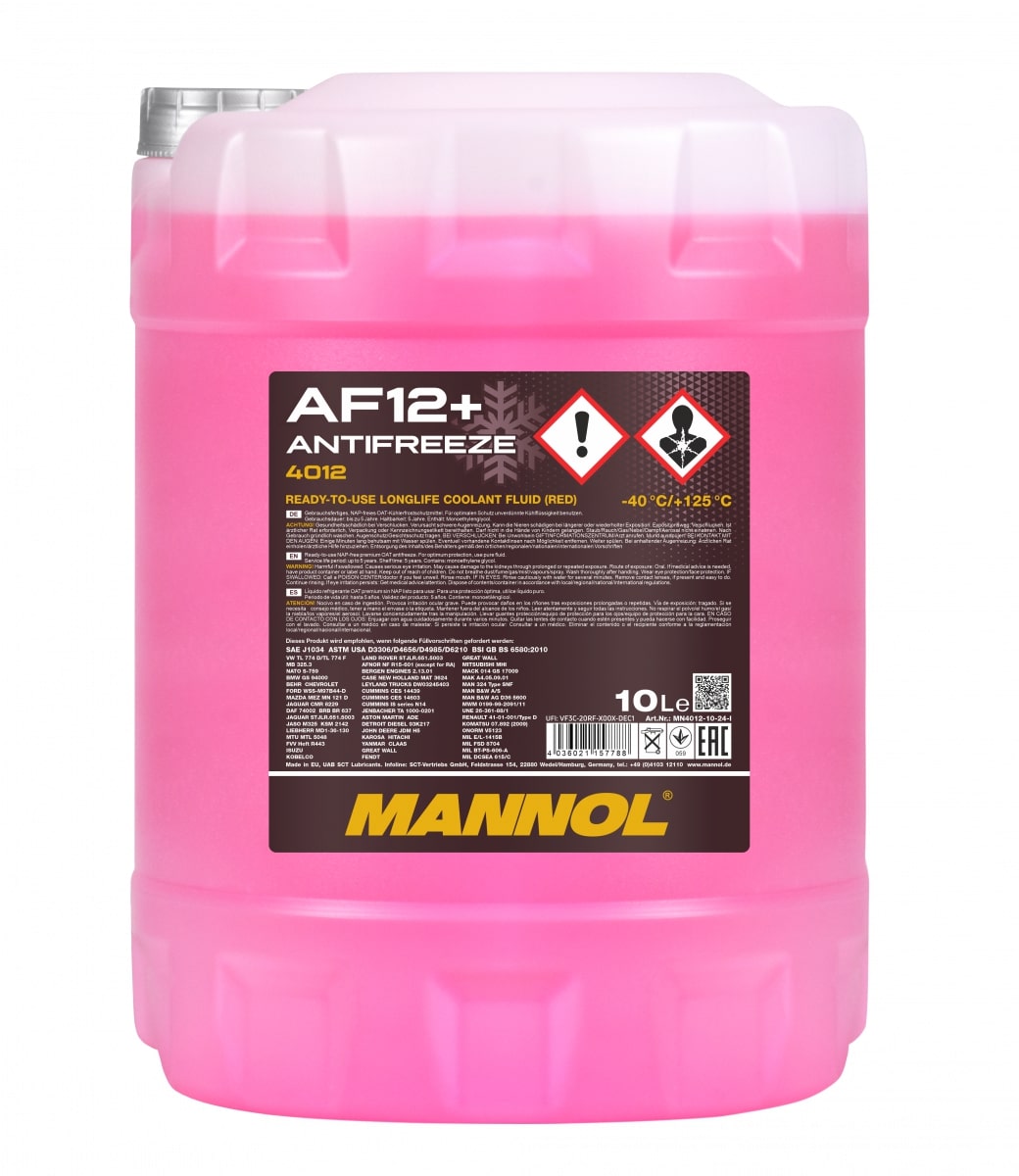 Antifreeze AF12+ (-40) Longlife